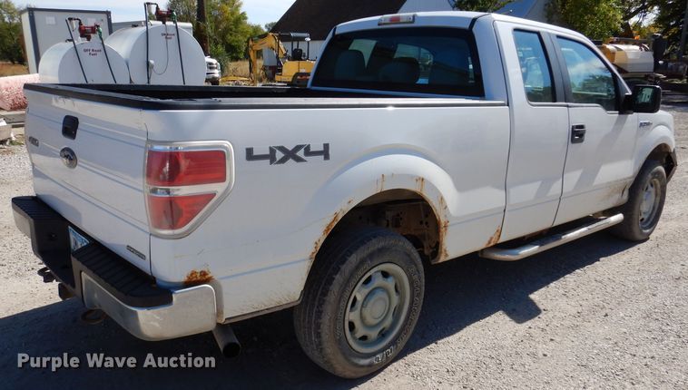 image for item KY9708 2011 Ford F150  SuperCab pickup truck