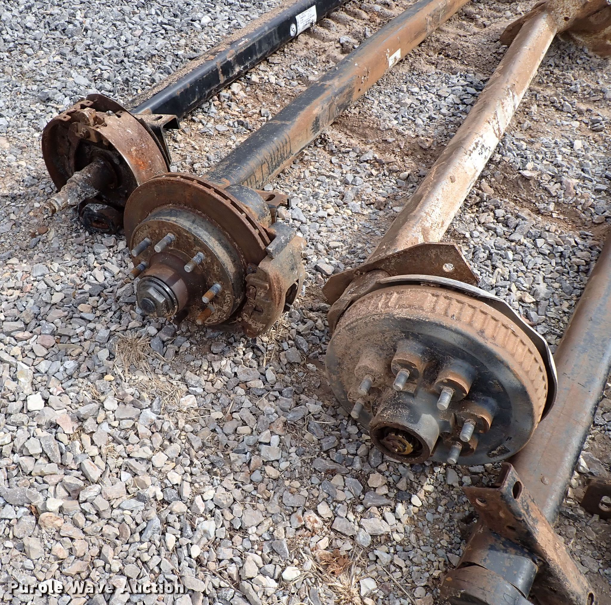 (7) axles in Oklahoma City, OK Item IC9581 sold Purple Wave