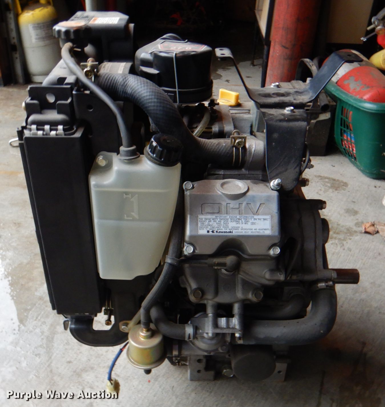 (2) 2002 Kawasaki FD750D engines in Tulsa, OK Item ID9129 sold