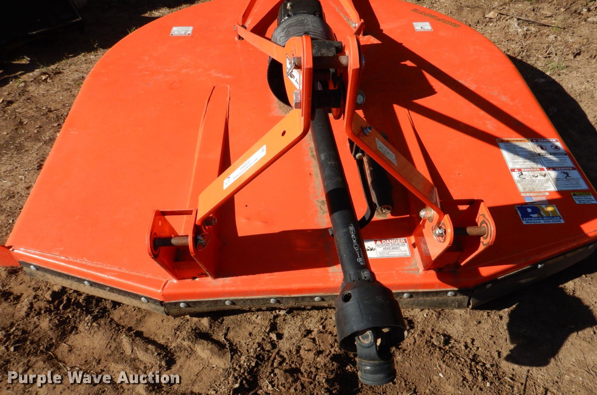 Land Pride RCF2072 rotary mower in KS Item IH9000 sold