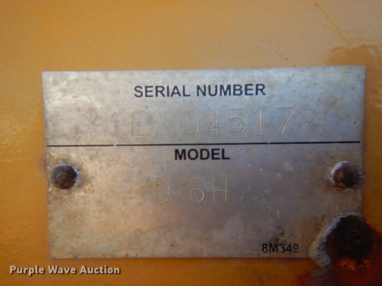 image for item AF9882 2008 Caterpillar D6T XW VP  dozer