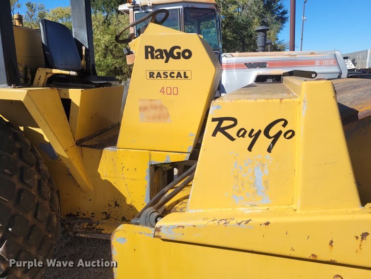 image for item BY9461 Ray Go Rascal 400  single drum vibratory roller