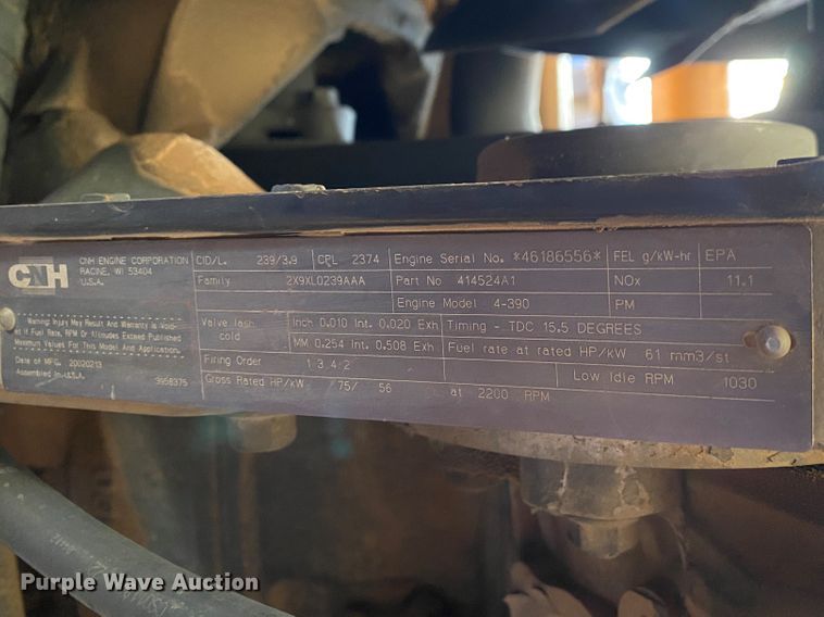 image for item DG1873 2002 Case 580M  backhoe