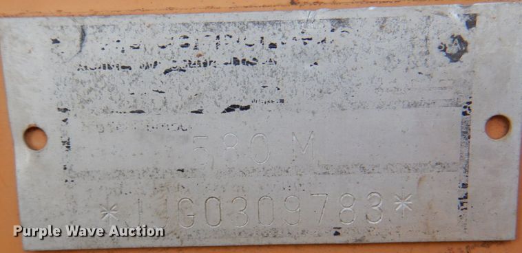 image for item DG1873 2002 Case 580M  backhoe