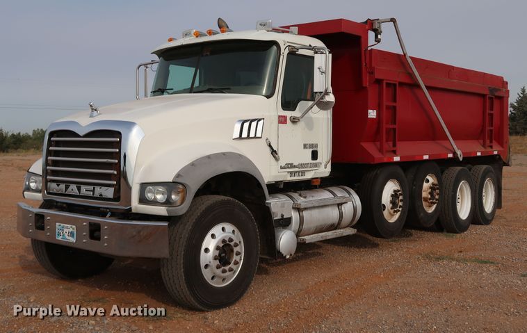 image for item DJ1976 2009 Mack GU713  dump truck
