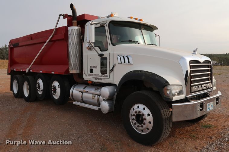 image for item DJ1976 2009 Mack GU713  dump truck