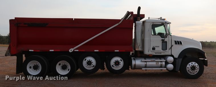 image for item DJ1976 2009 Mack GU713  dump truck