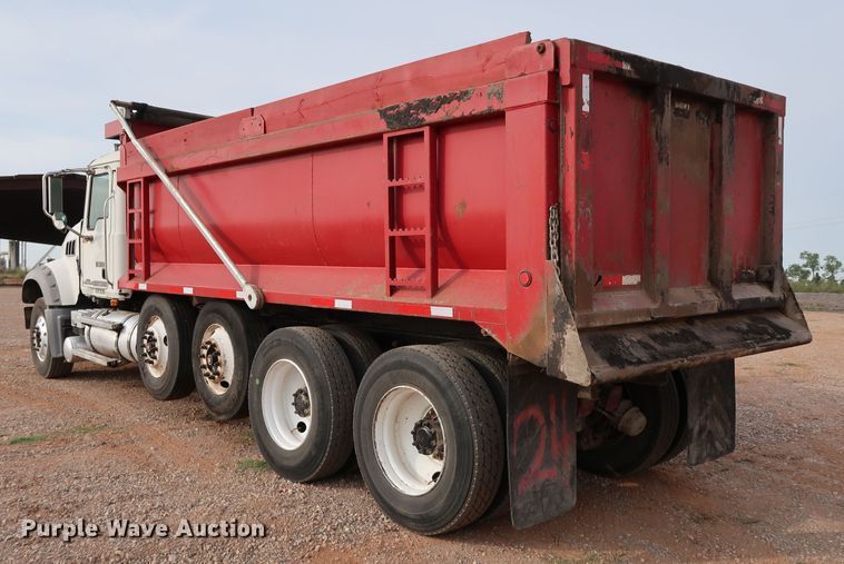 image for item DJ1976 2009 Mack GU713  dump truck