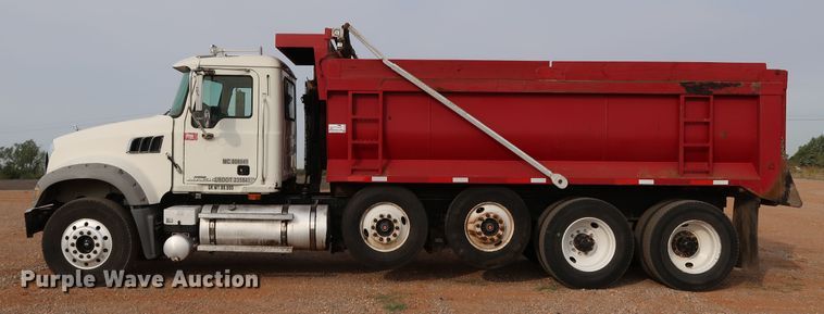 image for item DJ1976 2009 Mack GU713  dump truck