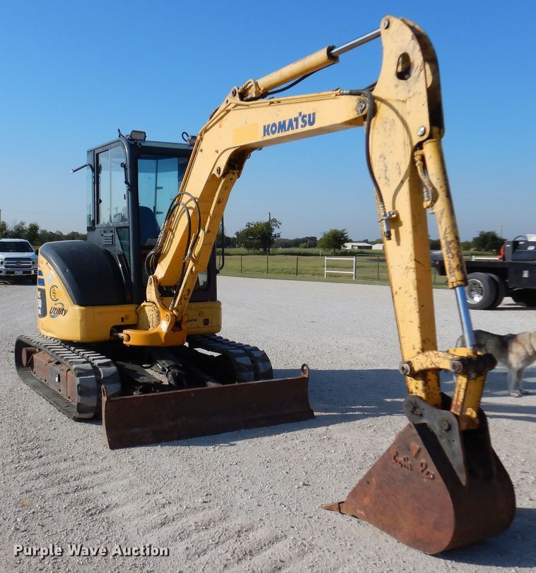image for item DJ7420 2007 Komatsu PC50MR-2  mini excavator