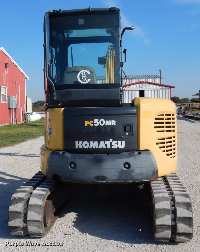 image for item DJ7420 2007 Komatsu PC50MR-2  mini excavator