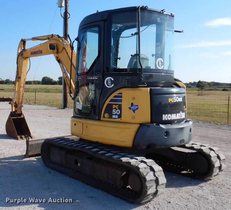 image for item DJ7420 2007 Komatsu PC50MR-2  mini excavator