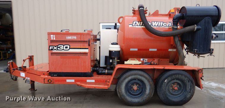 image for item DK1259 2010 Ditch Witch FX30  vacuum excavator