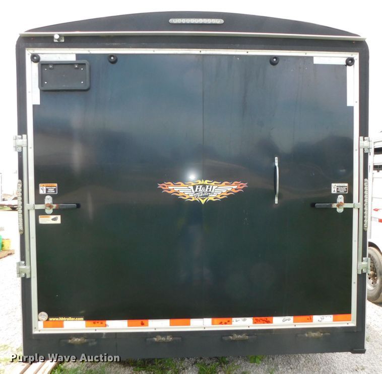 image for item DK8601 2015 H & H  enclosed cargo trailer