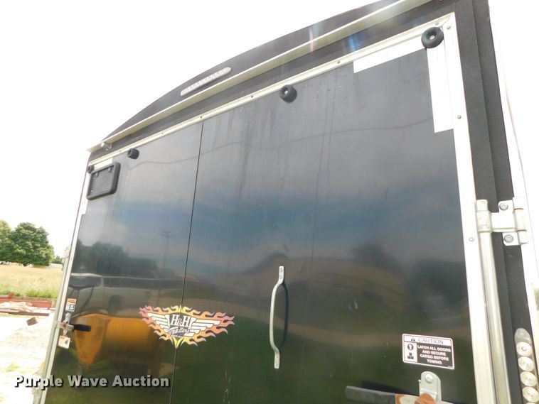 image for item DK8601 2015 H & H  enclosed cargo trailer