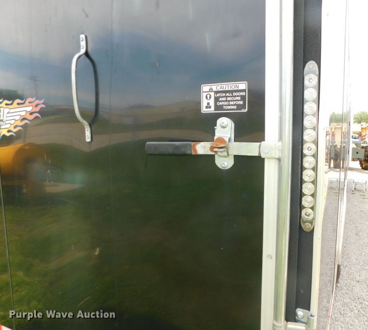 image for item DK8601 2015 H & H  enclosed cargo trailer