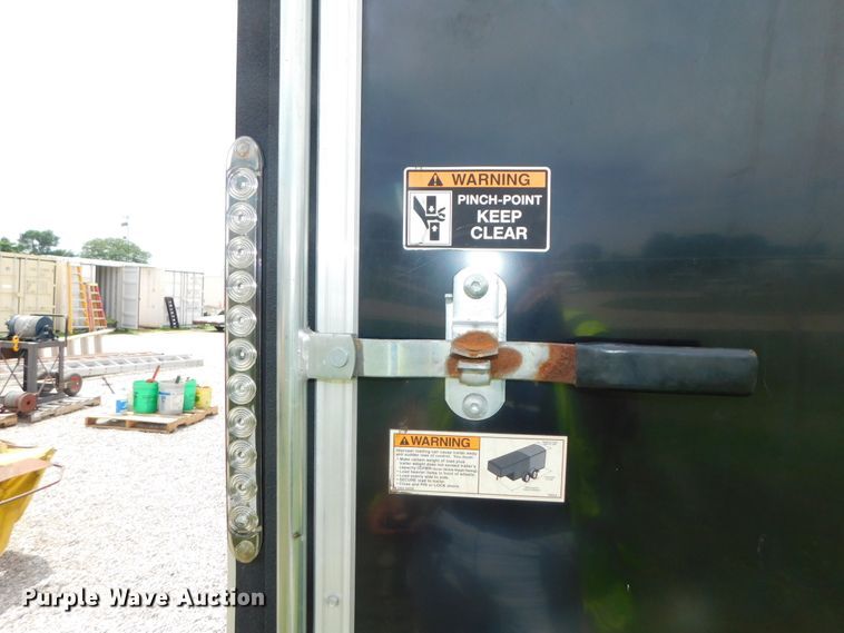 image for item DK8601 2015 H & H  enclosed cargo trailer