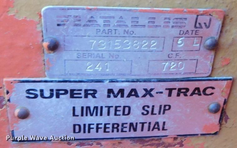 image for item DK8669 1997 Fiat-Allis FG65C  motor grader