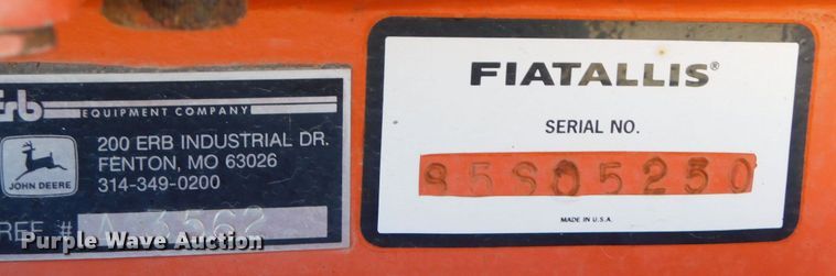 image for item DK8669 1997 Fiat-Allis FG65C  motor grader