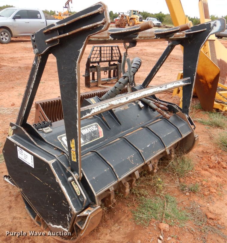 image for item DL0604 2019 Caterpillar HM415C  58" W skid steer mulcher