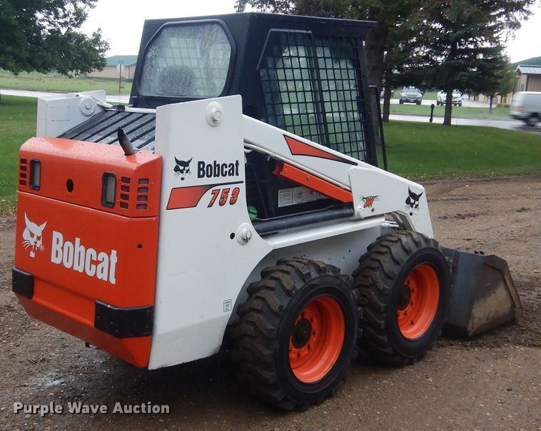image for item DL6333 1992 Bobcat 753  skid steer loader
