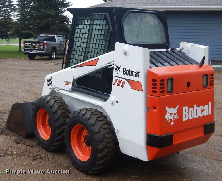 image for item DL6333 1992 Bobcat 753  skid steer loader