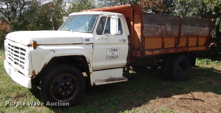 image for item DL6415 1976 Ford F600  dump truck