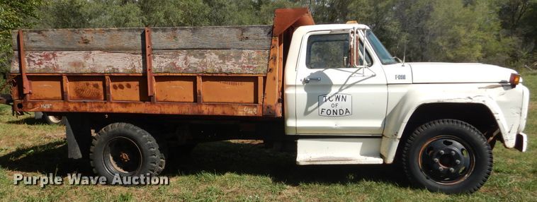 image for item DL6415 1976 Ford F600  dump truck