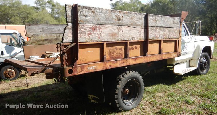 image for item DL6415 1976 Ford F600  dump truck