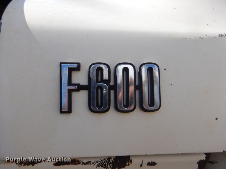 image for item DL6415 1976 Ford F600  dump truck