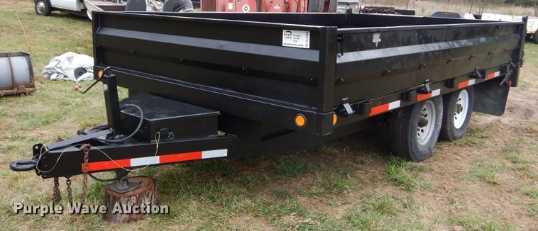 image for item DL6428 2007 PJ Trailers  dump trailer