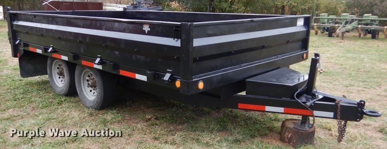 image for item DL6428 2007 PJ Trailers  dump trailer