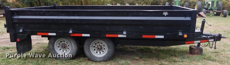 image for item DL6428 2007 PJ Trailers  dump trailer
