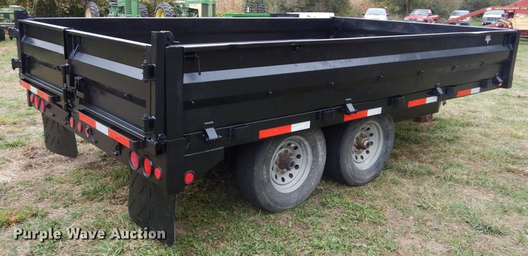 image for item DL6428 2007 PJ Trailers  dump trailer