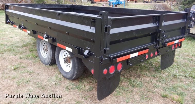 image for item DL6428 2007 PJ Trailers  dump trailer