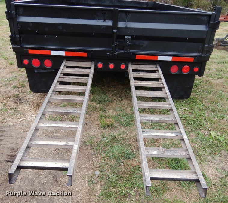 image for item DL6428 2007 PJ Trailers  dump trailer