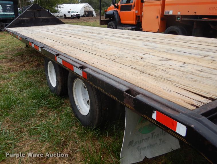 image for item DL6429 2002 Maurer Manufacturing Inc.  equipment trailer