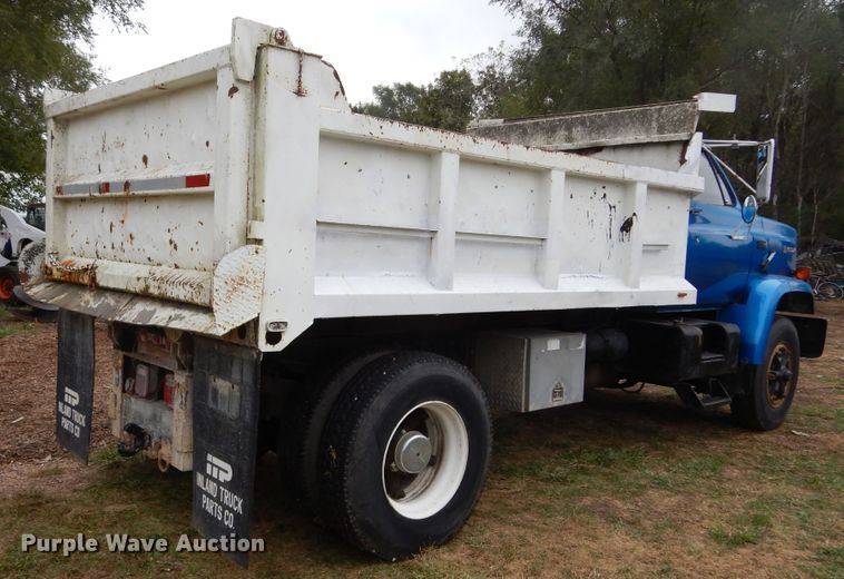 image for item DL6438 1988 Chevrolet Kodiak  dump truck