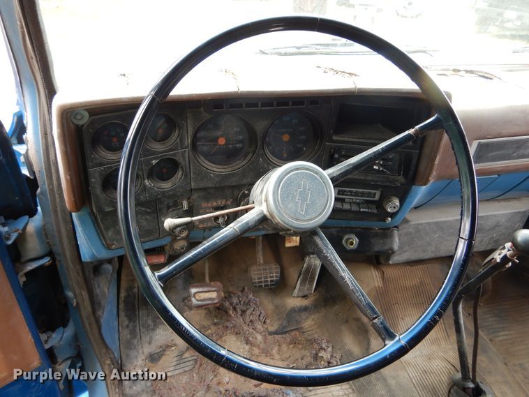 image for item DL6438 1988 Chevrolet Kodiak  dump truck