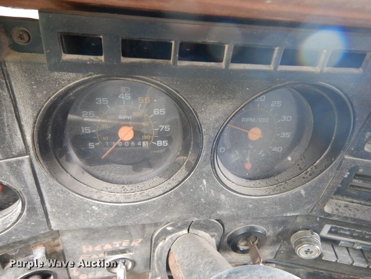 image for item DL6438 1988 Chevrolet Kodiak  dump truck