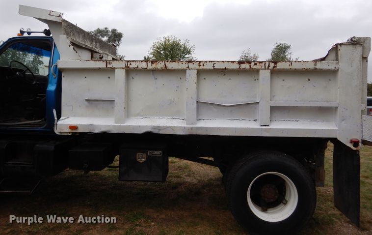 image for item DL6438 1988 Chevrolet Kodiak  dump truck