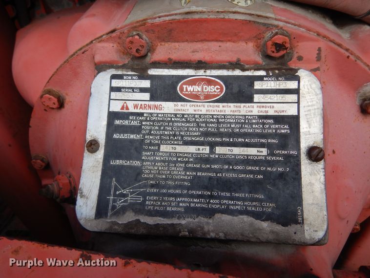 image for item DL6448 1998 Morbark 2400  wood chipper