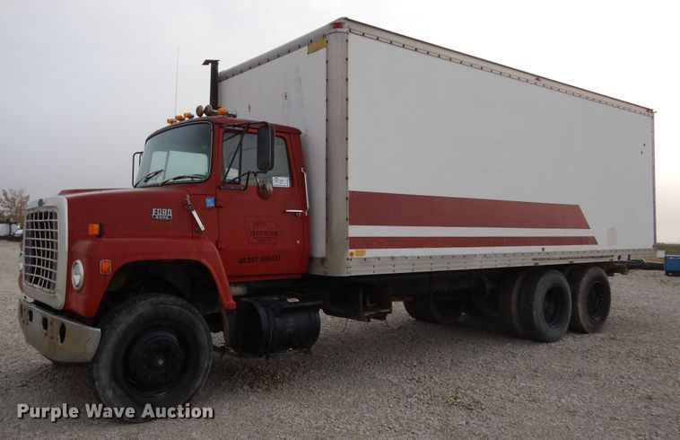 image for item DL6461 1985 Ford LN8000  box truck