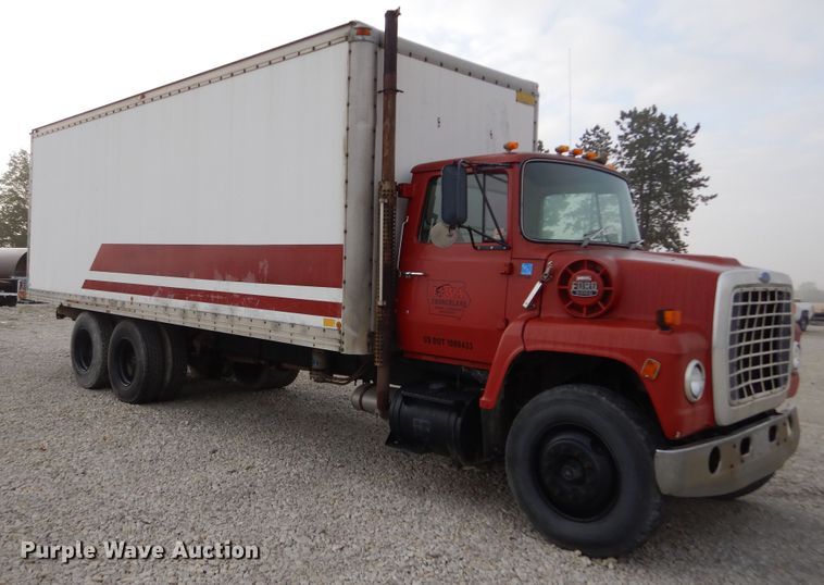 image for item DL6461 1985 Ford LN8000  box truck