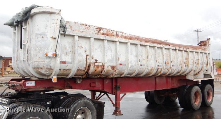 image for item DM0634 1974 Fruehauf  dump trailer