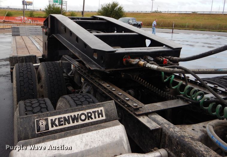 image for item DM0635 1996 Trail King TK1000HDG  lowboy equipment trailer