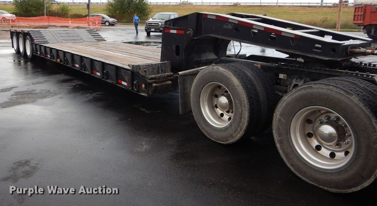 image for item DM0635 1996 Trail King TK1000HDG  lowboy equipment trailer