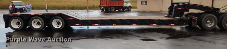 image for item DM0635 1996 Trail King TK1000HDG  lowboy equipment trailer