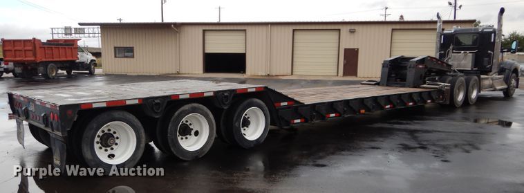 image for item DM0635 1996 Trail King TK1000HDG  lowboy equipment trailer