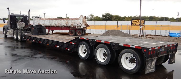 image for item DM0635 1996 Trail King TK1000HDG  lowboy equipment trailer